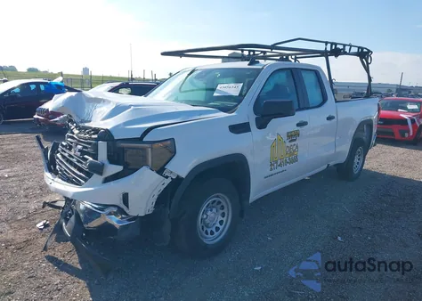 2024 GMC Sierra 1500 2Wd Standard Box Pro from USA, damaged, VIN 1GTRHAEKXRZ258163